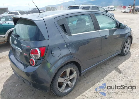 2013 Chevrolet Sonic Rs from USA, damaged, VIN 1G1JG6SB8D4180207